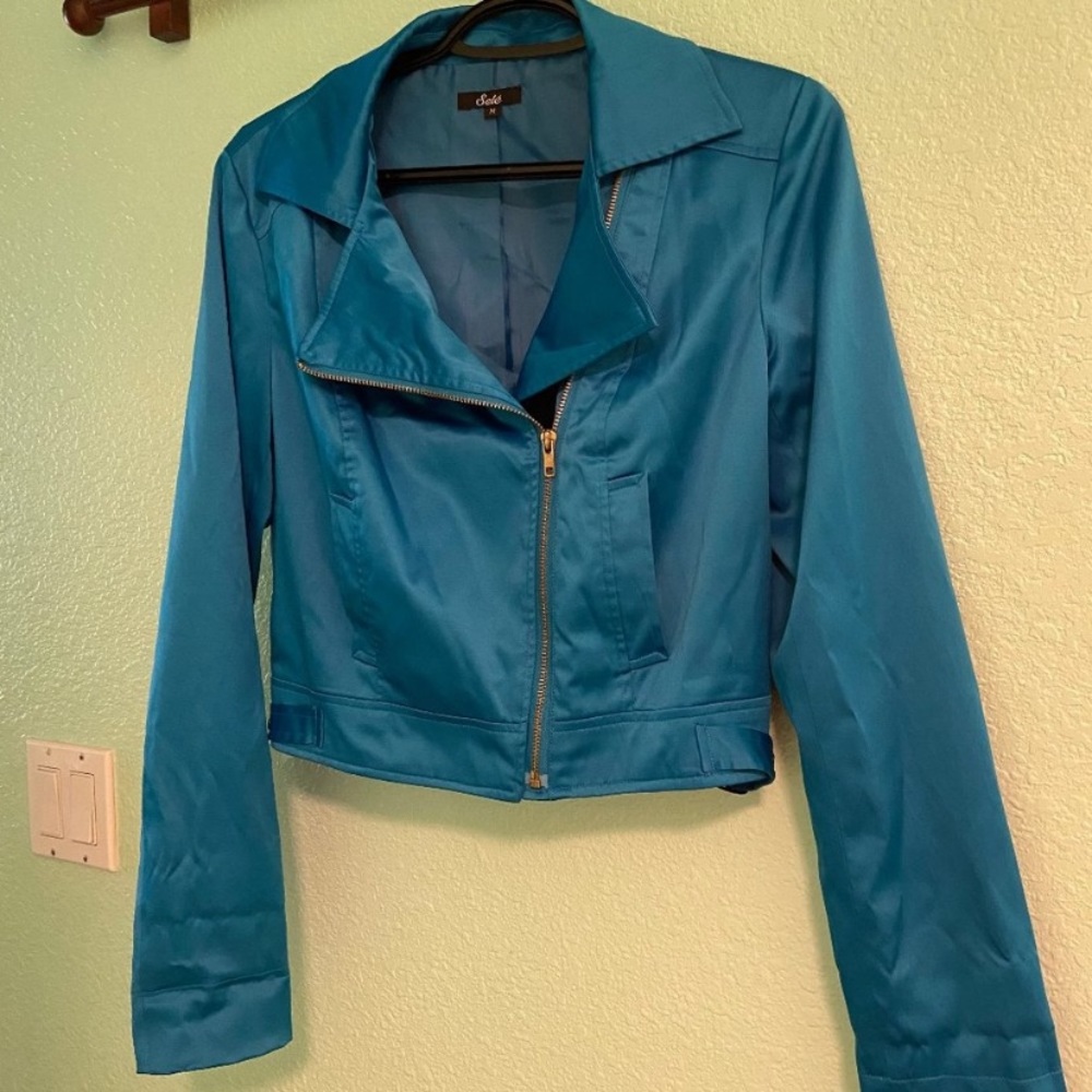 Sele satin jacket